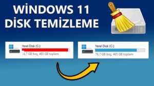 Windows 11’de Gereksiz Dosyaları ve Disk Temizliği Yapma